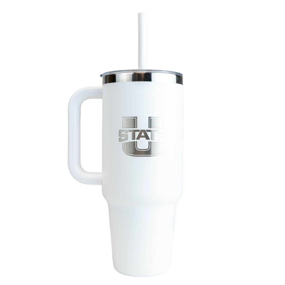 U-State Hydro Flask Travel Tumbler - 40 Oz. white